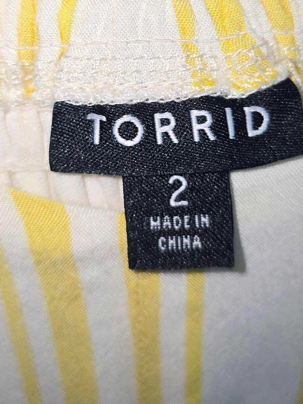 torrid Yellow & White Striped Spaghetti-Strap Midi Dress Sz 2 (XXL US) - Picture 3 of 5
